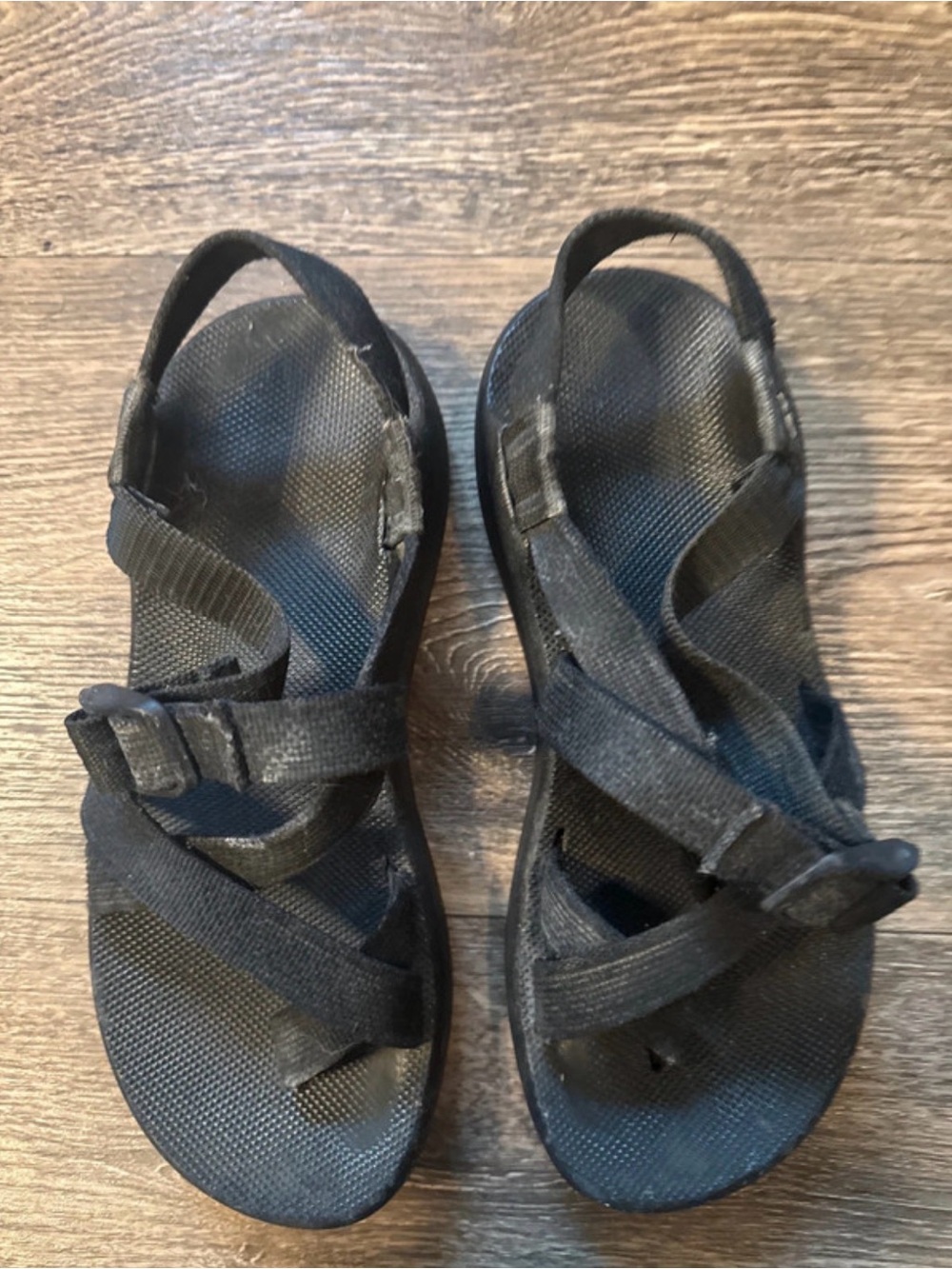 Chaco Black Strappy Women's Sandals